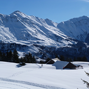 randonnée raquette refuge montagne
