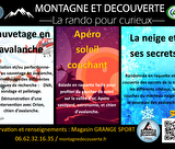 Sorties randonnée avec Montagne et Découverte