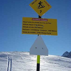 Départ parcours de peré