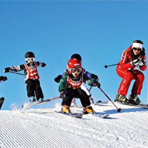 Cours collectifs de ski alpin débutants 5-12 ans