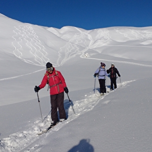 Sortie hors piste en famille - Paradiski- Haute Tarentaise