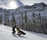 Ski assis avec l'Anaé
