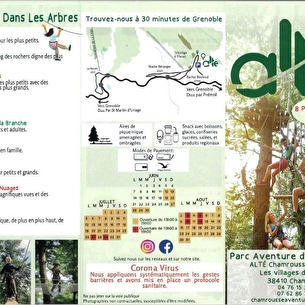 Parcours dans les arbres 