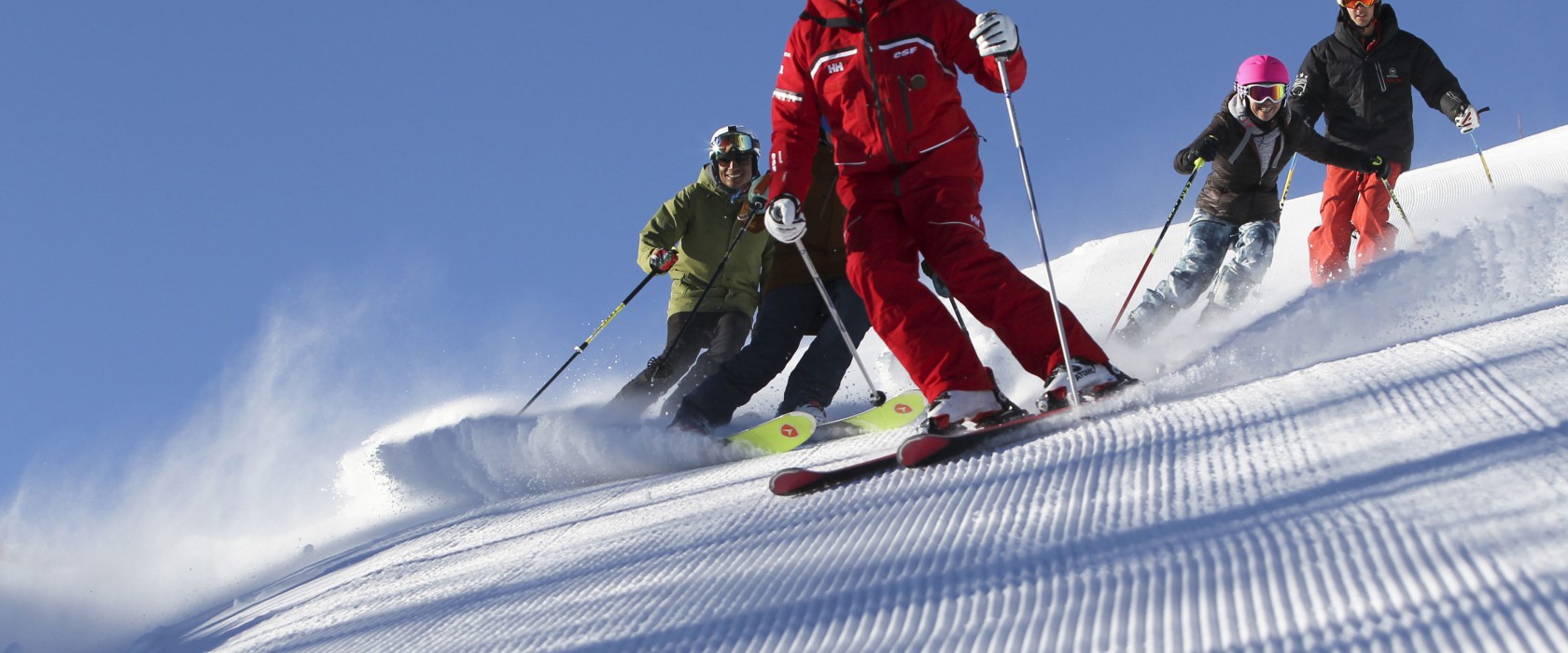 fanion pour médailles de ski