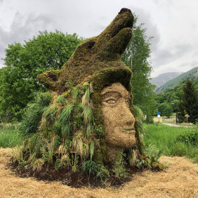 Sculpture végétale