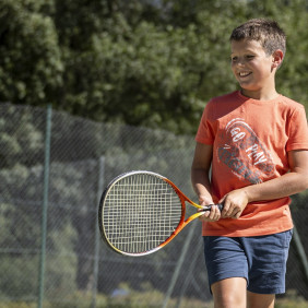 Tennis 7-13 ans (rouge et orange) : stage